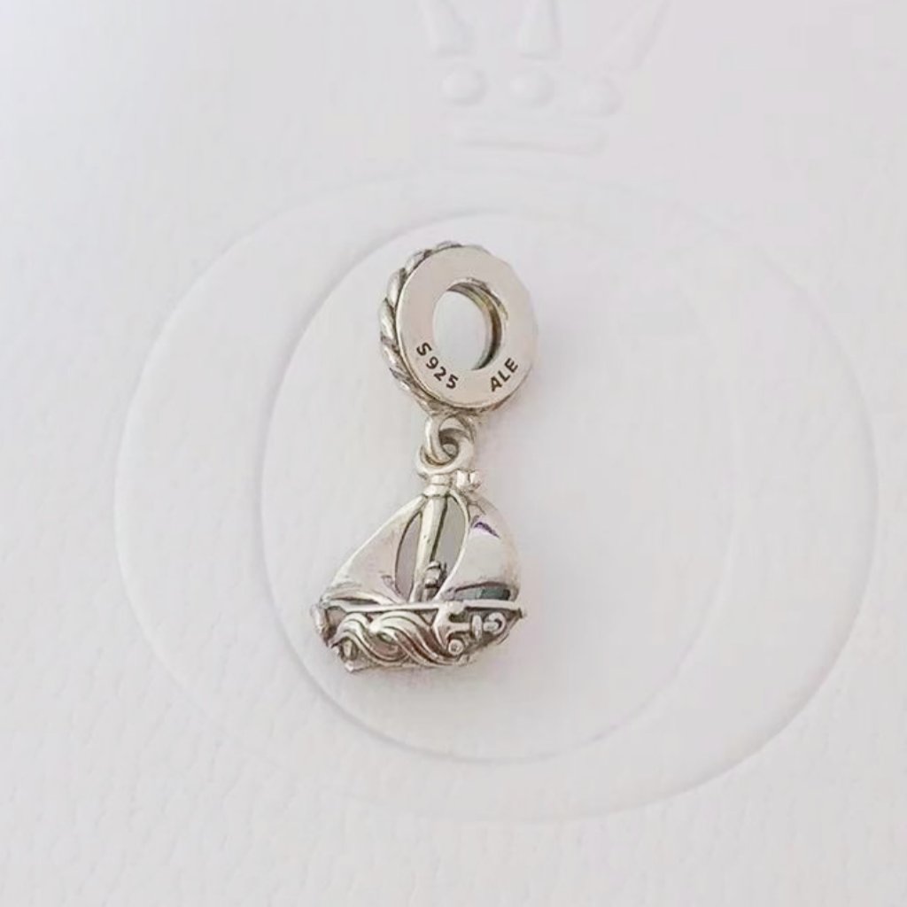 Pandora Sail Boat Dangle Charm